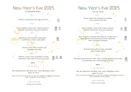 Menú Fin año 2025 EN